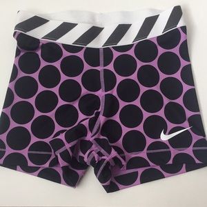 Nike Pro Shorts Polka Dot